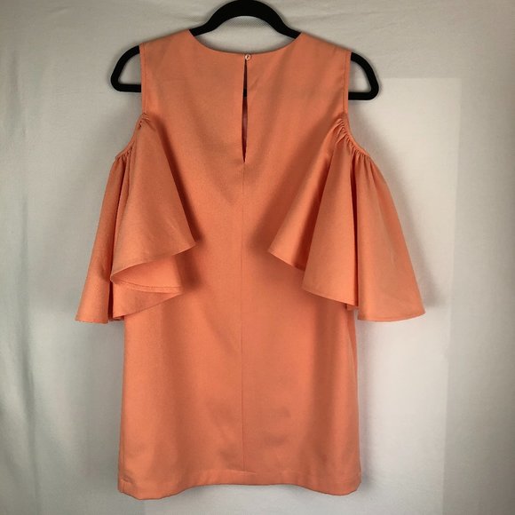 Blaque Label Shoulder Ruffle Cold Shoulder Dress - Picture 9 of 12